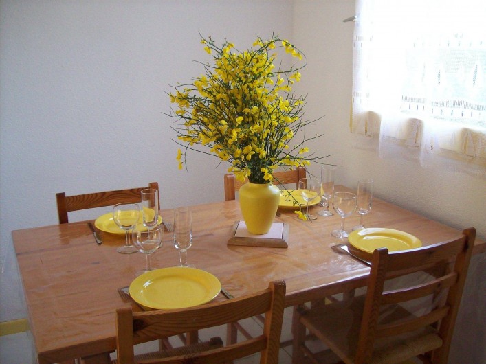 Location de vacances - Maison - Villa à Lacanau Océan - Coin repas