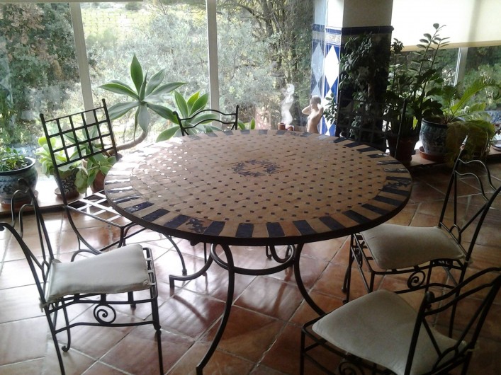 Location de vacances - Mas à Piégon - Véranda