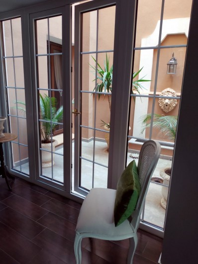 Location de vacances - Gîte à Siruela - Pequeño patio en planta baja