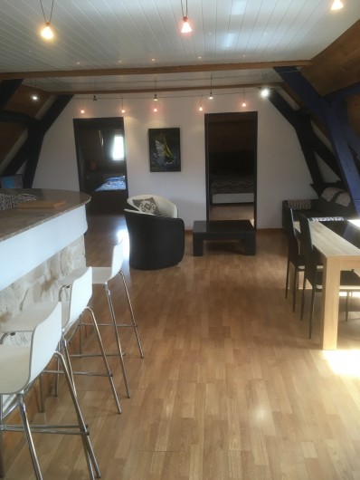 Location de vacances - Appartement à Audinghen - séjour-salon