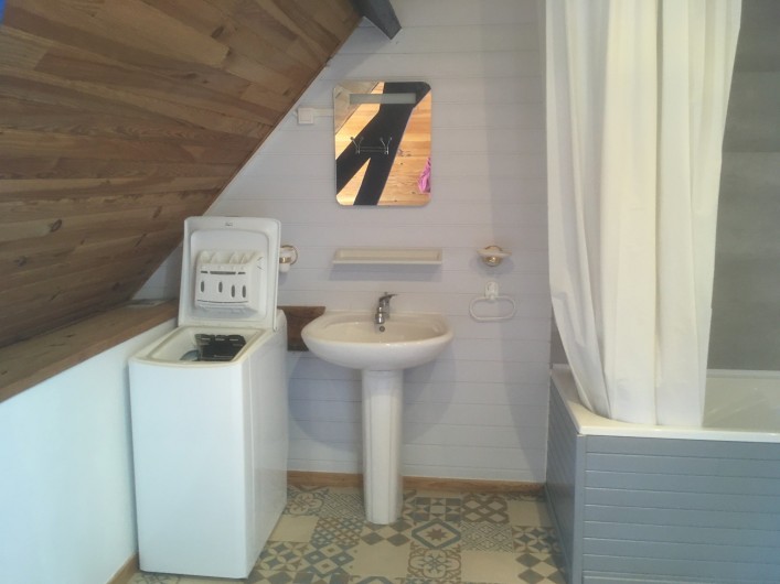 Location de vacances - Appartement à Audinghen - salle de bains