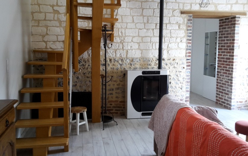 Location de vacances - Gîte à Bosville - pièce de vie
