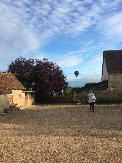 Location de vacances - Gîte à Angé - Exemple de vue devant le logement