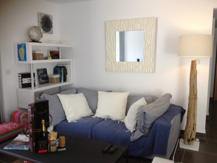 Location de vacances - Appartement à L'Île-Rousse - salon