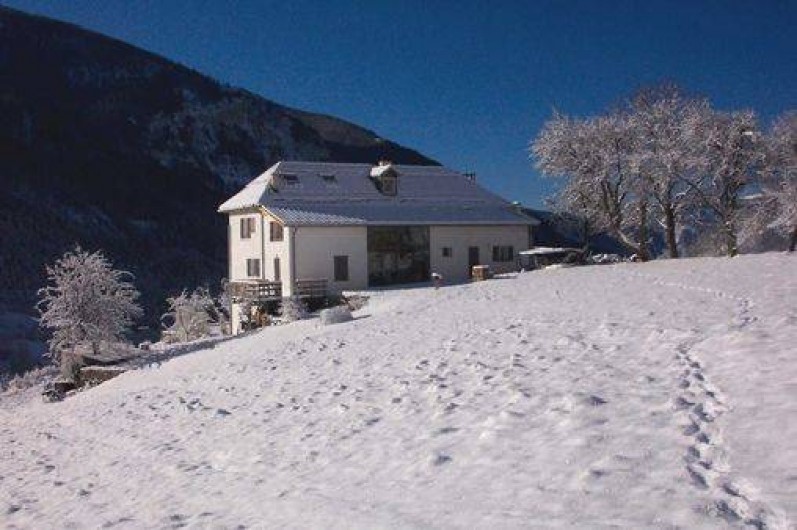Location de vacances - Gîte à Colmars - La ferme des Transhumances en hiver