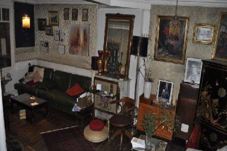 Location de vacances - Chambre d'hôtes à Joinville-le-Pont - Le salon pour les soirées et l'apéritif