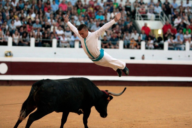 Location de vacances - Villa à Mimizan - course landaise;rendez vous hebdomadaire à Mimizan plage