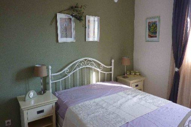 Location de vacances - Maison - Villa à Uzès - Chambre olive