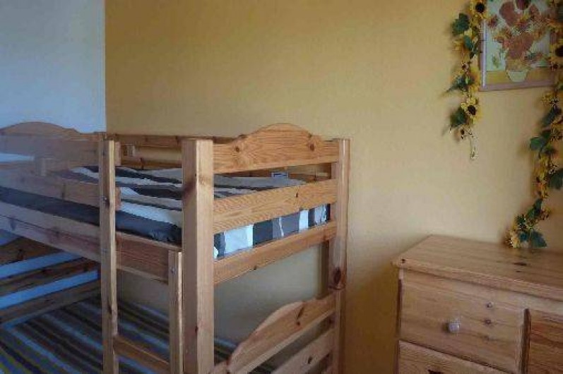 Location de vacances - Maison - Villa à Uzès - Chambre enfants lits superposés