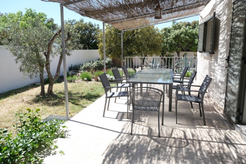 Location de vacances - Villa à Aureille - Seconde terrasse