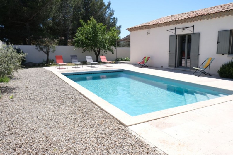 Location de vacances - Villa à Aureille - Piscine privée