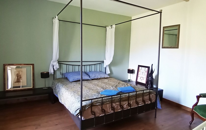 Location de vacances - Mas à Sahune - RDC Chambre lit double