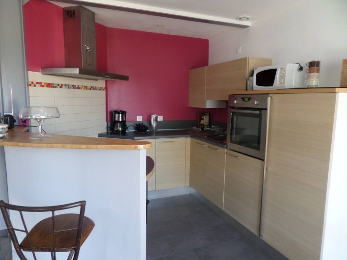 Location de vacances - Maison - Villa à Erquy - Pièce principale, cuisine