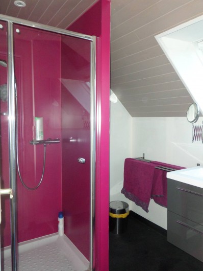 Location de vacances - Maison - Villa à Erquy - Salle de bain étage