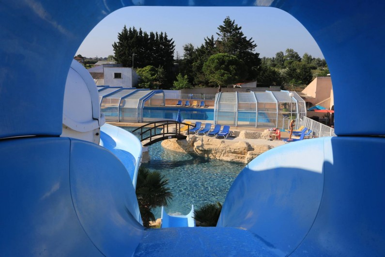 Location de vacances - Camping à Aytré - descente du toboggan