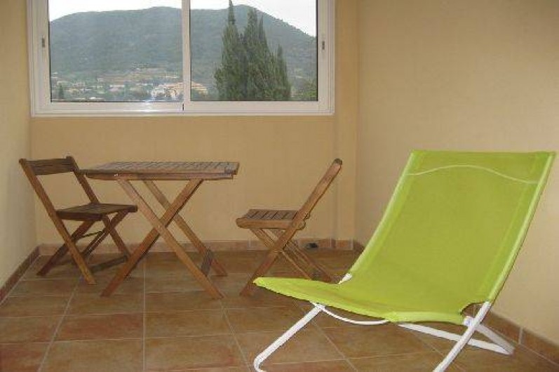 Location de vacances - Appartement à Nyons - Terrasse Nord