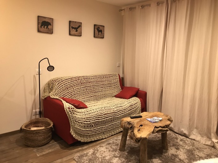 Location de vacances - Appartement à Val Thorens - Rapido convertible un vrai 140 x 190 en un seul matelas très confort)