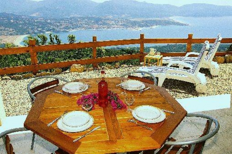 Location de vacances - Villa à Olmeto - Terrasse couverte