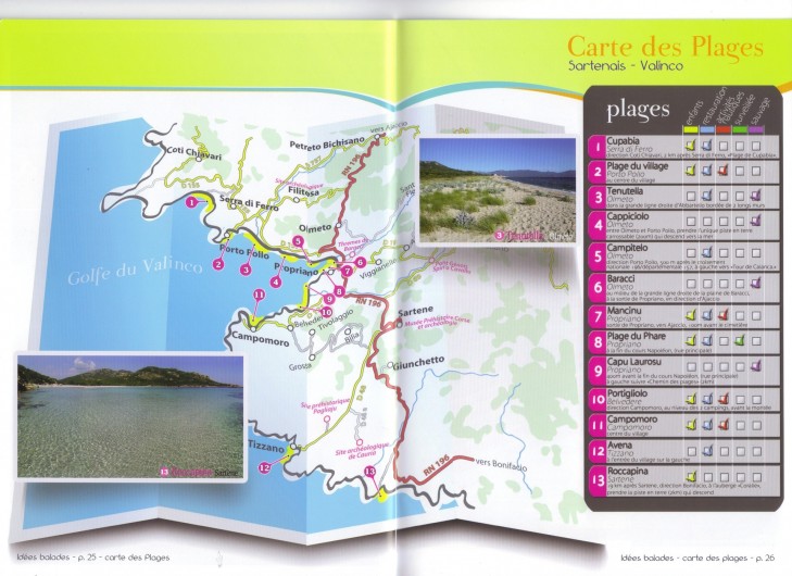 Location de vacances - Villa à Olmeto - Plages du golfe de Valinco