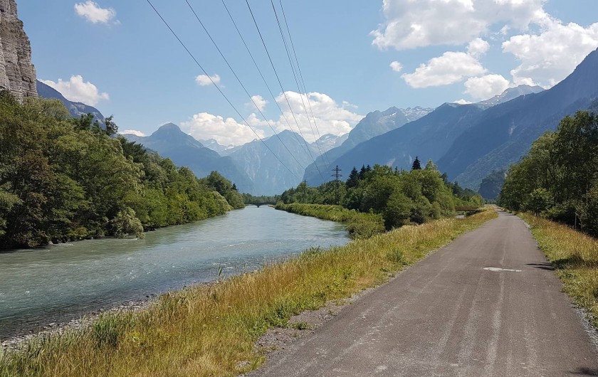 Location de vacances - Maison - Villa à Le Bourg-d'Oisans - Le voie vert, 1 minute de notre logement