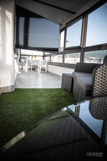 Location de vacances - Appartement à Annecy - veranda