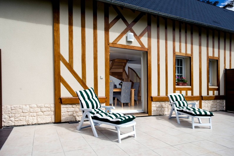Location de vacances - Gîte à Vauville - TERRASSE PRIVEE