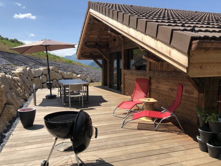 Location de vacances - Chalet à Saint-Sigismond - La Terrasse