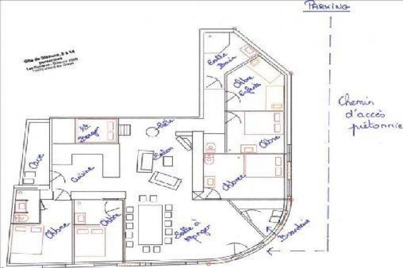 Location de vacances - Chalet à Villard-sur-Doron