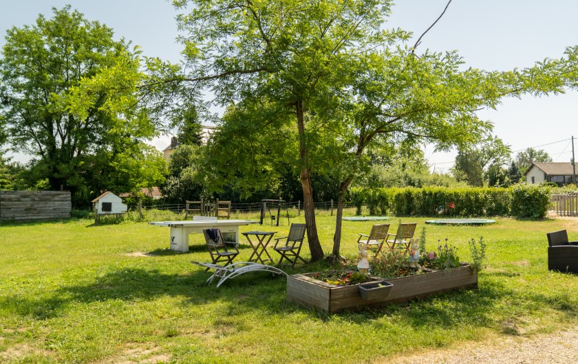 Location de vacances - Bateau à Chassenard - Jardin
