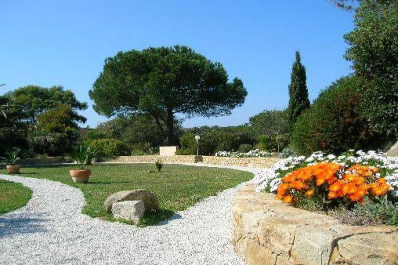 Location de vacances - Appartement à Lumio - Jardin