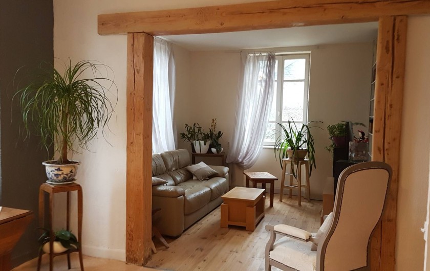 Location de vacances - Chambre d'hôtes à Sauveterre-de-Rouergue - Maison d'hôtes : salon