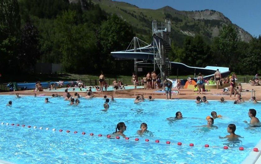 Location de vacances - Appartement à Valloire - La piscine au village (cfr e-PASS 5€/j/p très avantageux!)