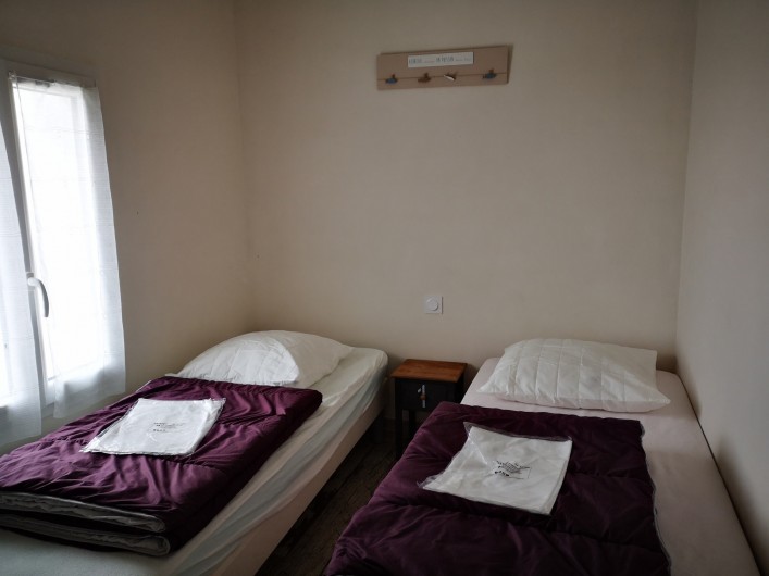 Location de vacances - Maison - Villa à Noirmoutier-en-l'Île - Chambre N°2  2 lits 1pers