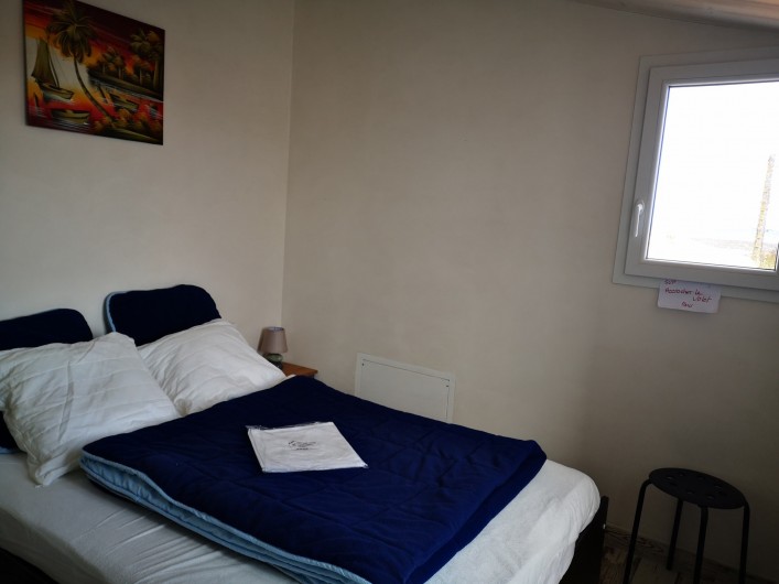 Location de vacances - Maison - Villa à Noirmoutier-en-l'Île - Chambre N°1 vue mer