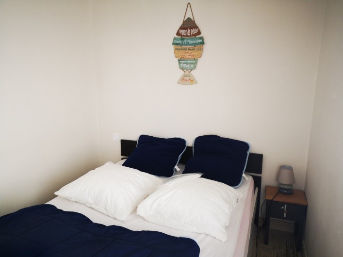 Location de vacances - Maison - Villa à Noirmoutier-en-l'Île - Chambre N°1  1 lit 140