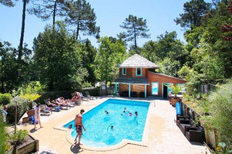 Location de vacances - Chalet à Messanges - Piscine
