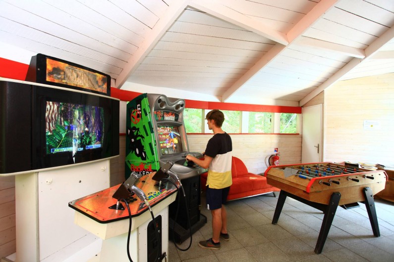 Location de vacances - Chalet à Messanges - Salle de jeux
