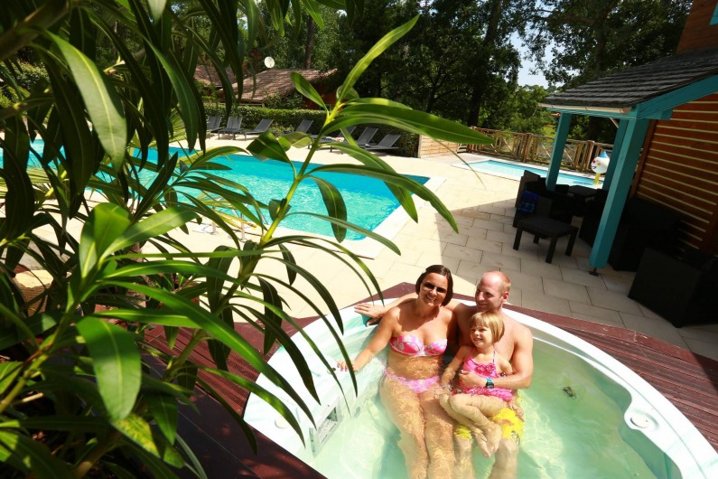 Location de vacances - Chalet à Messanges - Jaccuzzi