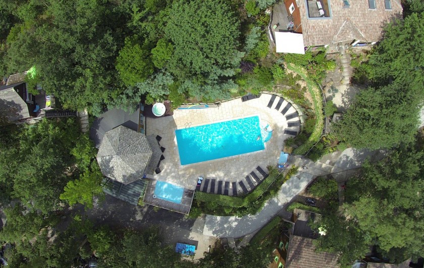 Location de vacances - Chalet à Messanges - Vue de haut