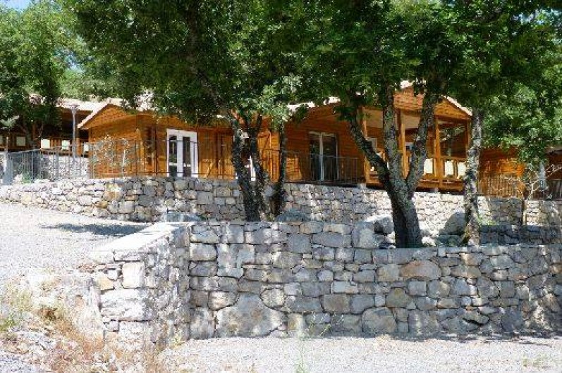 Location de vacances - Chalet à Saint-Alban-Auriolles - Belle ile, location de vacances 7/9personnes, chalet Sud Ardèche Rev'o Thijol