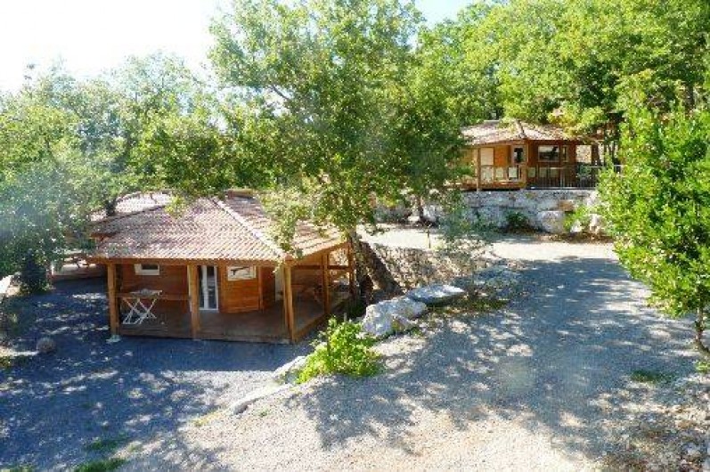 Location de vacances - Chalet à Saint-Alban-Auriolles -  chalet Sud Ardèche Rev'o Thijol