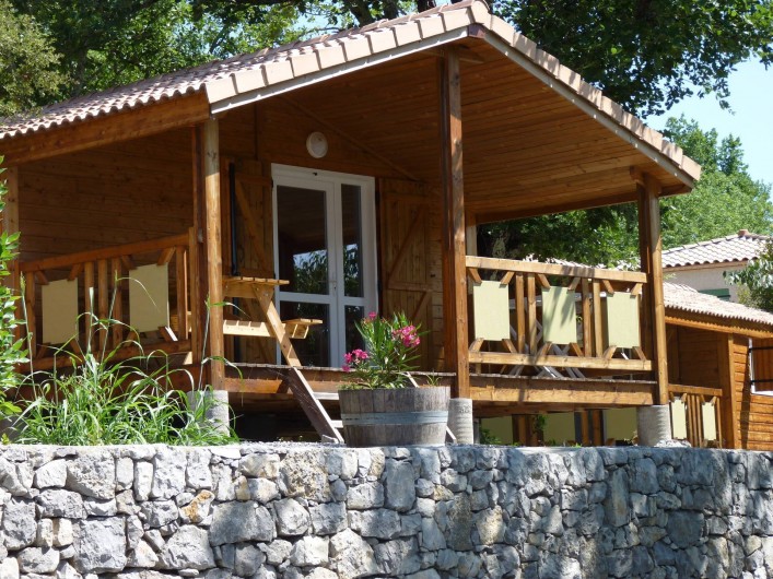 Location de vacances - Chalet à Saint-Alban-Auriolles - Location de vacances,chalet Sud Ardèche Rev'o Thijol
