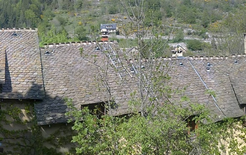 Location de vacances - Gîte à Le Pont-de-Montvert - toitures de lauzes des gites