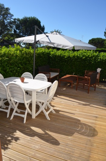 Location de vacances - Maison - Villa à Léon - Terrasse Privative - Bains de soleil disponibles