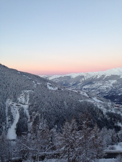 Location de vacances - Appartement à Peisey-Nancroix - La Vue du balcon