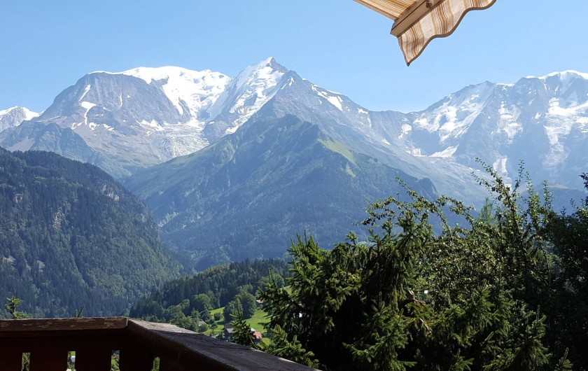Location de vacances - Chalet à Saint-Gervais-les-Bains - Mont Blanc version estivale