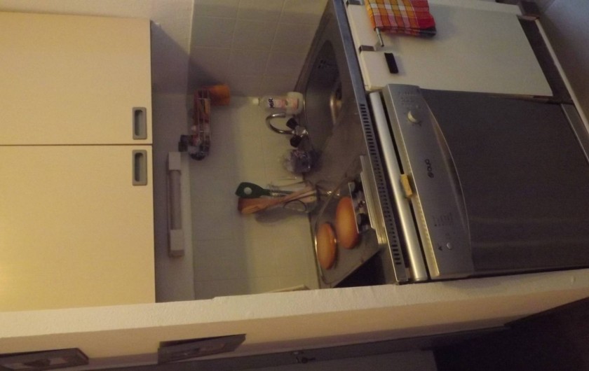 Location de vacances - Studio à Saint-Pierre la Mer - coin cuisine