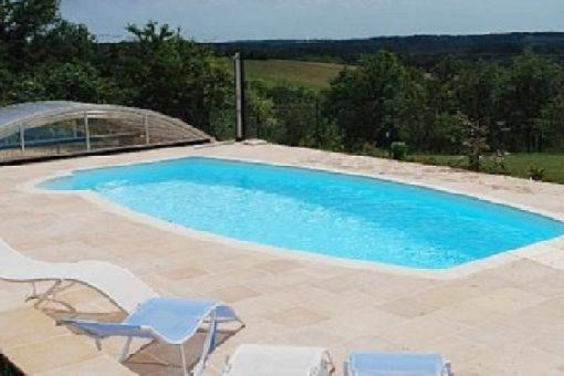 Location de vacances - Gîte à Auriac-du-Périgord - Piscine