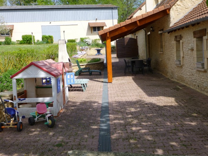 Location de vacances - Gîte à Auriac-du-Périgord - Terrasse