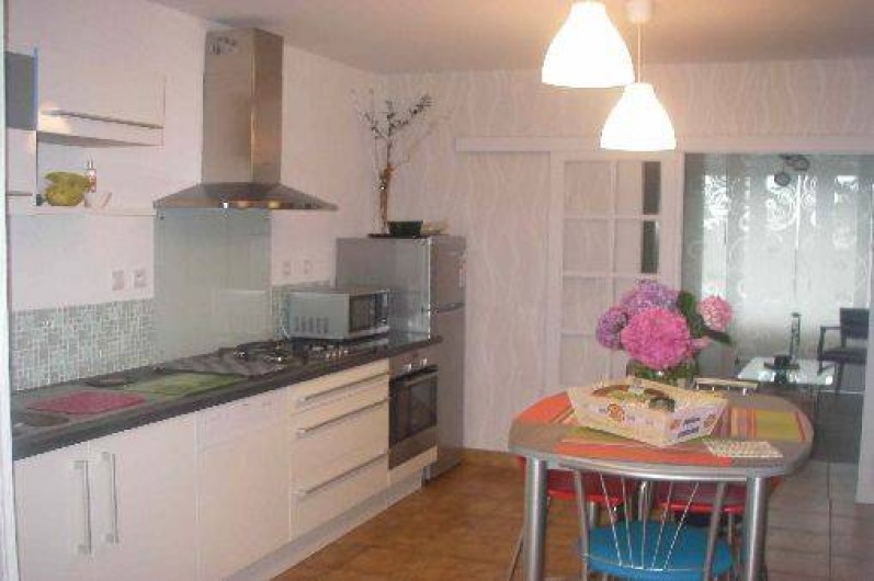 Location de vacances - Maison - Villa à Roscoff - Cuisine attenante au séjour